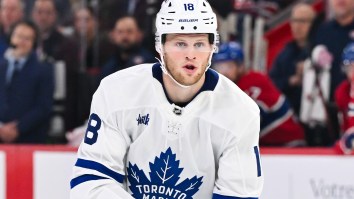 Maple Leafs Center Posts Amazing Receipt After Fulfilling Middle School Yearbook Prediction