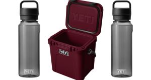 YETI cooler and water bottle bundle