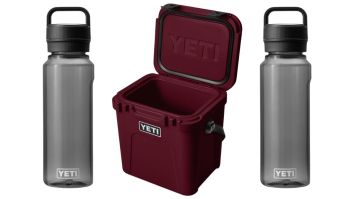 RIGHT NOW: Get 2 Free 1L Water Bottles When You Purchase This YETI Hard Cooler!