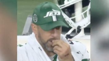 Aaron Rodgers Not Only Denies Eating Boogers On The Sideline But Claims He’s NEVER Eaten A Booger