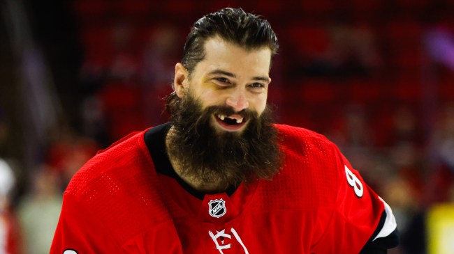 Carolina Hurricanes defenseman Brent Burns