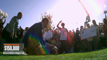 Gnarly Video Shows College Gameday Field Goal Kicker Tear His ACL Right Before Going On Live TV