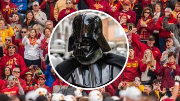 Iowa State Fan Who Shows Up To Games In Full Darth Vader Costume Shares Touching Reason Why He Does It