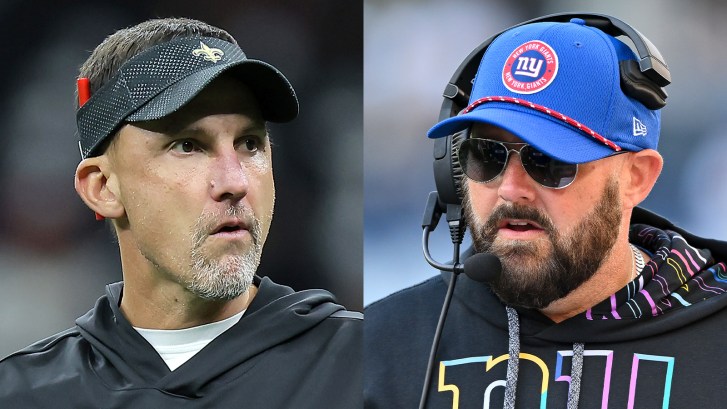 Dennis Allen and Brian Daboll