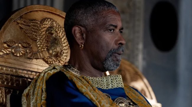 denzel washington in gladiator 2