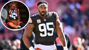 Myles Garrett Ripped For Saying Deshaun Watson Has Been A ‘Model Citizen For Most’ Of His Career