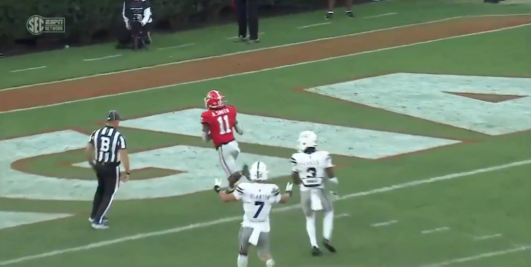 Georgia Mississippi State Tackle Touchdown