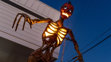 12ft Disco Ball Skelly Is This Year’s Best Halloween Decoration And It’s Not Even Close