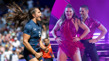 USA Rugby Star Ilona Maher Finally LAID OUT Her ‘Dancing With The Stars’ Partner At NFL Game