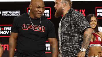 Mike Tyson Looks JACKED In Shirtless Workout Video Weeks Ahead Of Jake Paul Fight