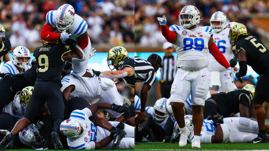 JJ Pegues Rushing Touchdown Ole Miss