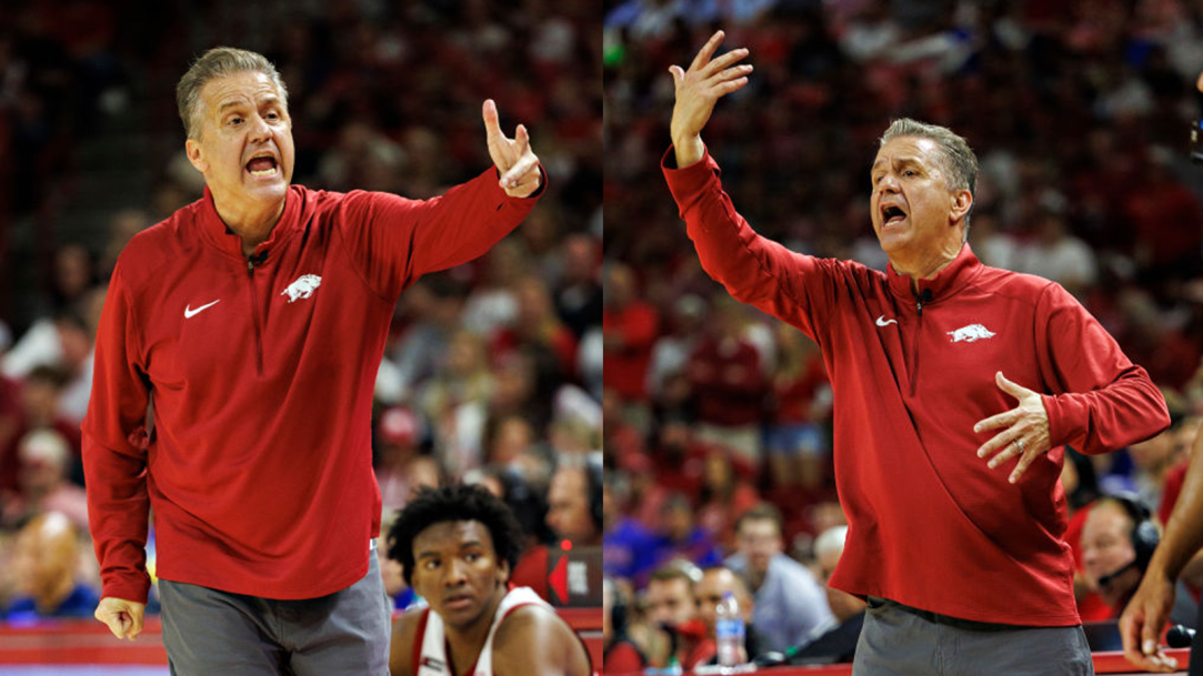 John Calipari Arkansas Crowd Reaction