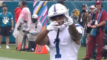 NFL’s Crackdown On Gun-Like Celebrations Leads To Soft Penalty For Josh Downs’ First Down Signal