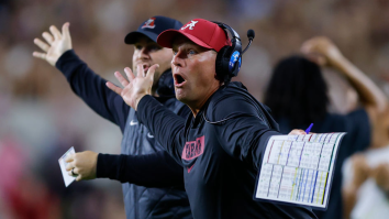 Kalen DeBoer Showed Nick Saban-Like Passion By Chewing Out His Player Up 34 Points In 4th Quarter