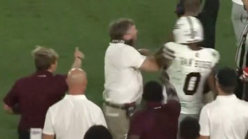 Kirby Smart Does Not Remember Shoving Mississippi State’s Quarterback During Heated Exchange