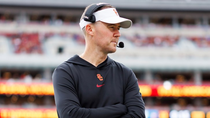 USC coach Lincoln Riley