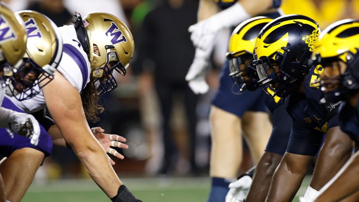 Michigan vs. Washington football