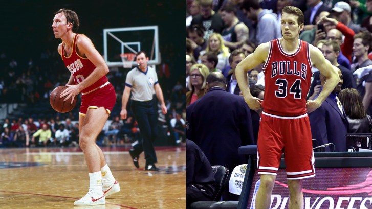 Mike Dunleavy Sr. and Jr.