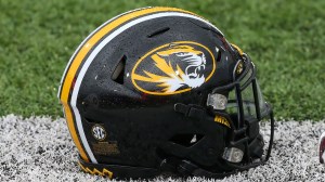 Missouri Tigers football helmet