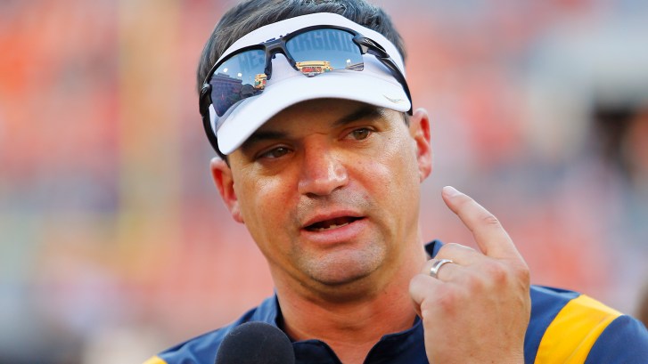 West Virginia coach Neal Brown