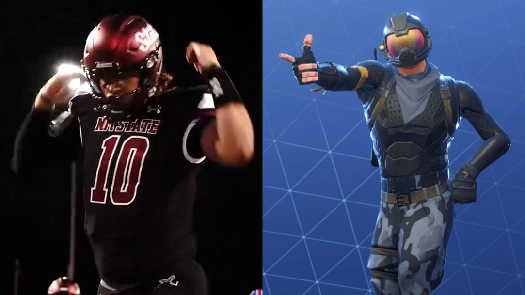 College Football Fortnite Dance