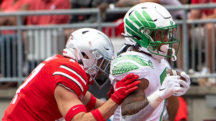 Ohio State vs. Oregon football