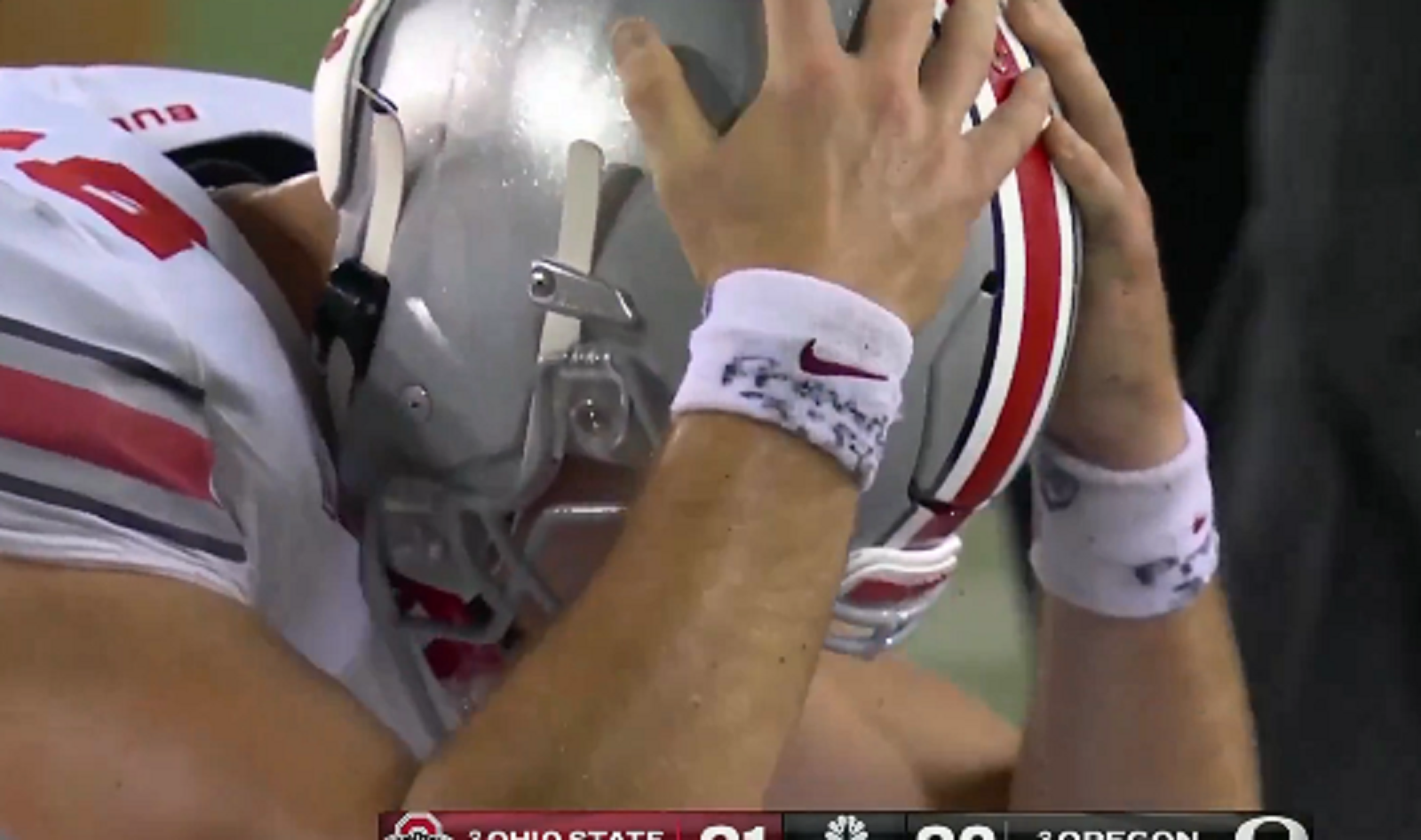 Ohio State's Will Howard Makes Embarrassing Mistake During Loss Vs