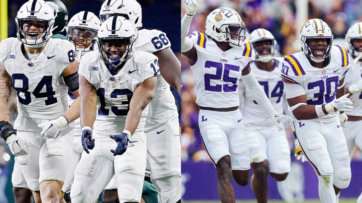 Penn State and LSU football