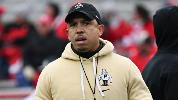 Purdue coach Ryan Walters