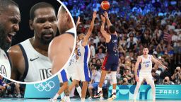 Steph Curry Hilariously Breaks Down Seeing Shocked Reactions Of LeBron & KD During Iconic Shot Against France