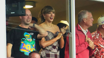 Taylor Swift Reacts To Her Backup Dancer’s Brother Getting Interception Vs Chiefs