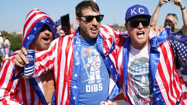 Team USA fans at Ryder Cup