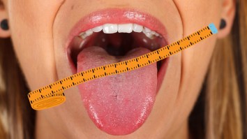 Woman Sets World Record For Largest Tongue Circumference With A Tongue Thicker Than A Ping Pong Ball