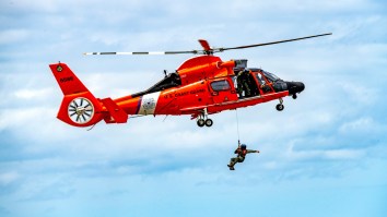 US Coast Guard Rescues Man Found Floating 30 Miles Offshore On Top Of A Cooler After Hurricane Milton