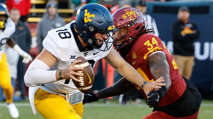 Iowa State vs West Virginia footbal