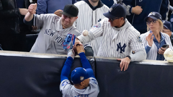 Rob Gronkowski Reveals New Information About Yankees Fan Who Ripped Ball From Mookie Betts