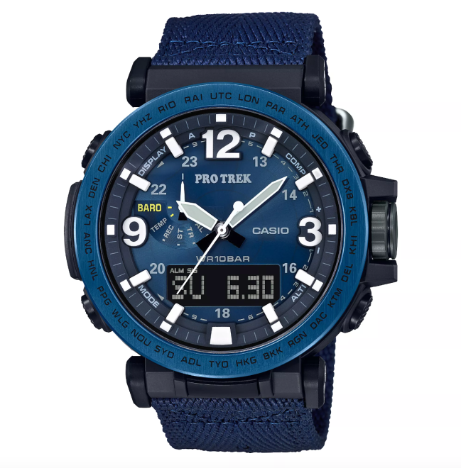 Casio ProTrek Triple Sensor Solar Watch available at Dick's Sporting Goods