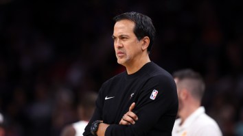 Heat Coach Erik Spoelstra Melts Down At End Of Game, Calls Timeout He Doesn’t Have