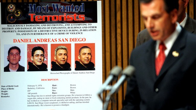 FBI Assistant Director of Counterterrorism Michael Heimbach announces Daniel Andreas San Diego