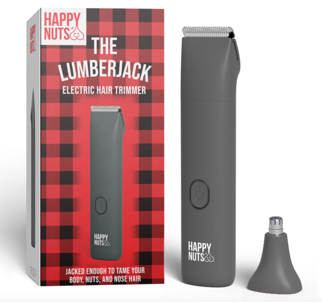 The Lumberjack™ Electric Hair Trimmer; shop Happy Nuts Black Friday Sale