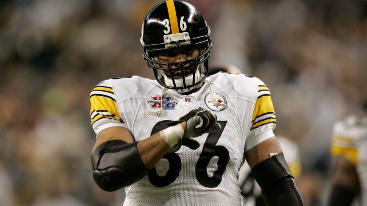 Steelers RB Jerome Bettis