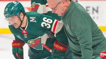 Wild’s Mats Zuccarello Almost Lost A Testicle After Getting Hit By A Puck That Left A ‘Massive Dent’ In His Cup