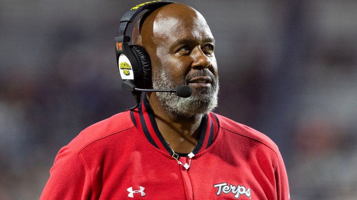 Maryland coach Mike Locksley