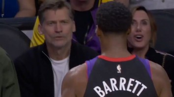 RJ Barrett Has Hilarious Reaction After Spotting ‘Game Of Thrones’ Actor In Stands At Lakers Game