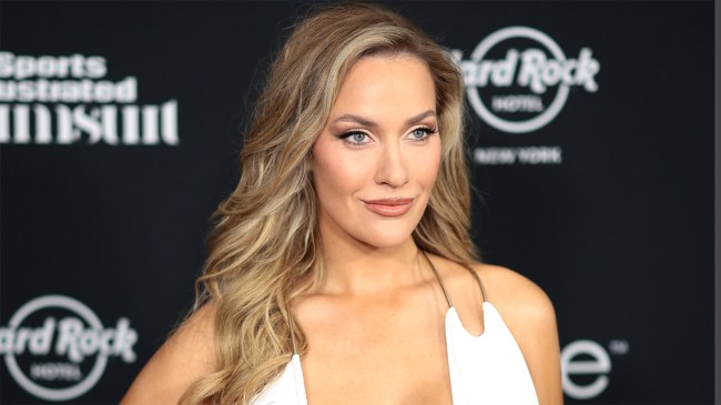 Paige Spiranac attends the Sports Illustrated Swimsuit 2024 Issue Release