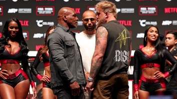 Mike Tyson Offers Up Simple Reason For Slapping Jake Paul In Face During Weigh-In