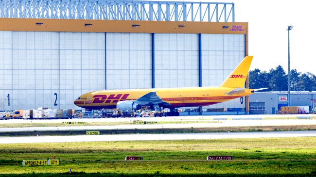 Russian Sabotage Suspected In DHL Package Fire