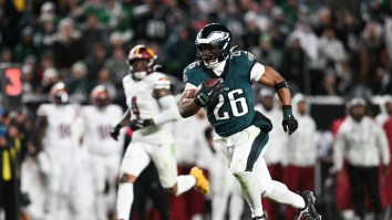 Jason Kelce Claims Tush Push Touchdowns Shouldn’t Hurt Saquon Barkley In MVP Race