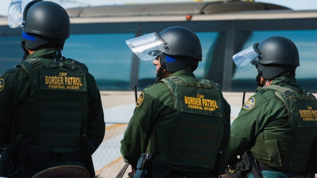 US Customs and Border Protection agents meth seizure