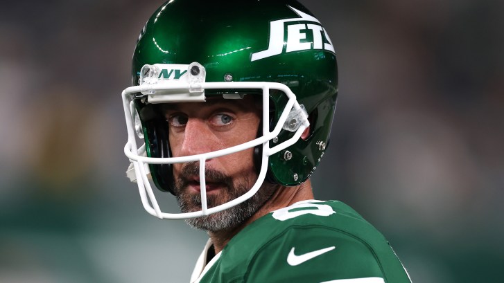 Jets QB Aaron Rodgers